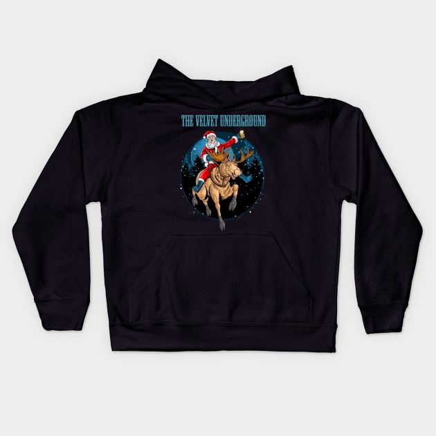 THE VELVET UNDERGROUND BAND XMAS Kids Hoodie by a.rialrizal